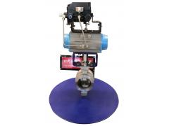 對夾式氣動V型球閥 對夾式氣動V型球閥