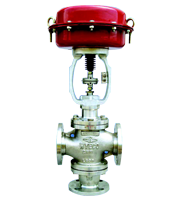 WYECO偉允法蘭氣動薄膜三通閥 WYECO偉允法蘭氣動薄膜三通閥